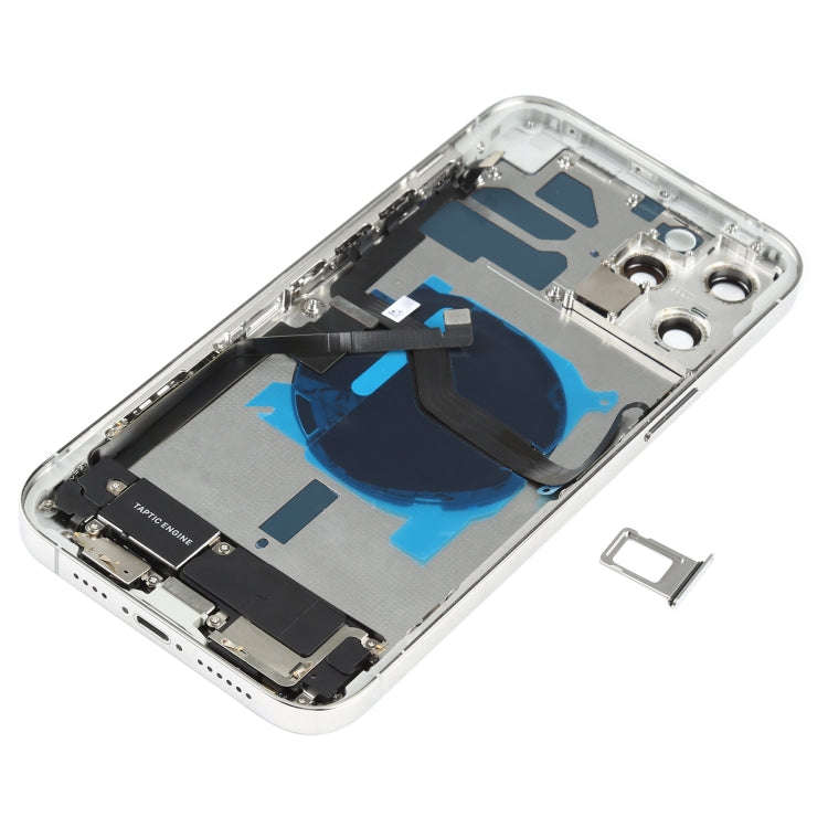 Battery Back Cover Assembly (with Side Keys & Speaker Ringer Buzzer & Motor & Camera Lens & Card ...