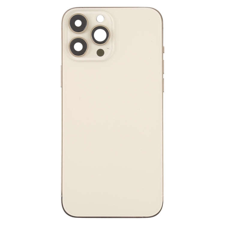 For iPhone 13 Pro Max Battery Back Cover with Side Keys & Card Tray & Power + Volume Flex Cable &...