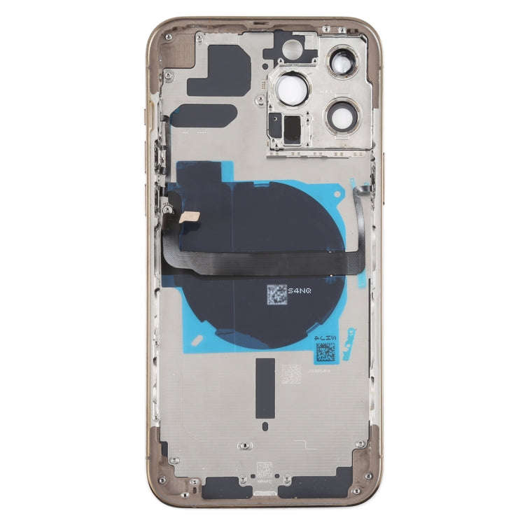 For iPhone 13 Pro Max Battery Back Cover with Side Keys & Card Tray & Power + Volume Flex Cable &...