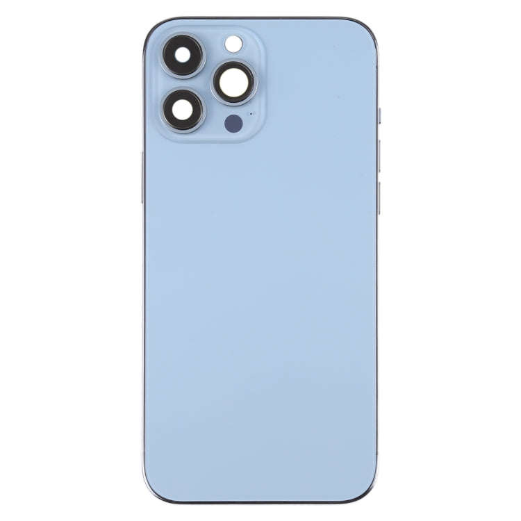 For iPhone 13 Pro Max Battery Back Cover with Side Keys & Card Tray & Power + Volume Flex Cable &...