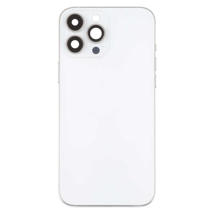For iPhone 13 Pro Max Battery Back Cover with Side Keys & Card Tray & Power + Volume Flex Cable &...
