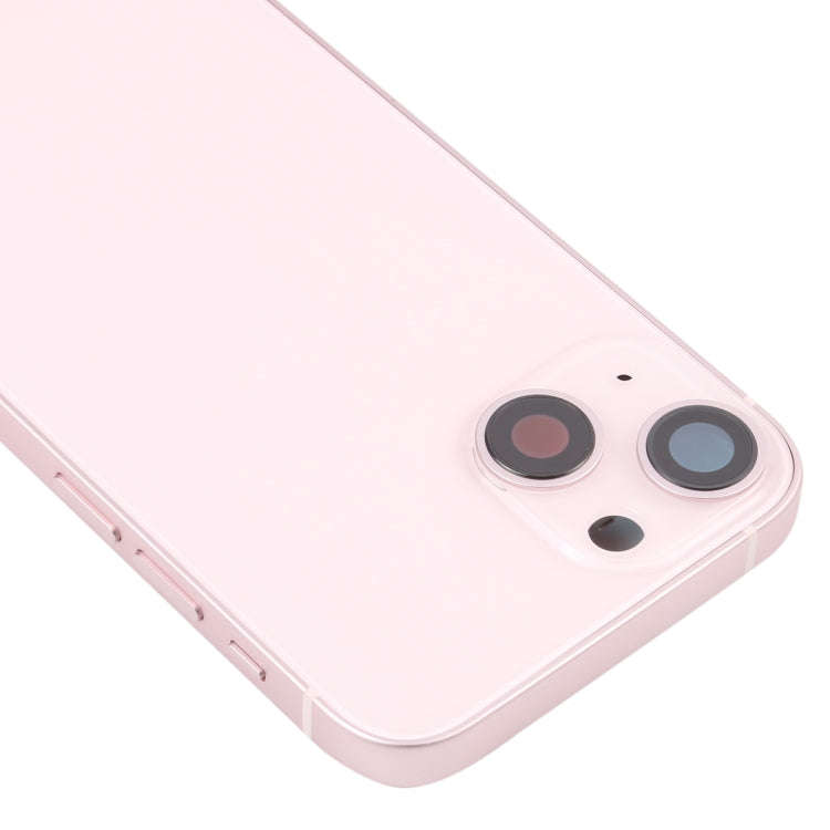 For iPhone 13 mini Battery Back Cover with Side Keys & Card Tray & Power + Volume Flex Cable & Wi...