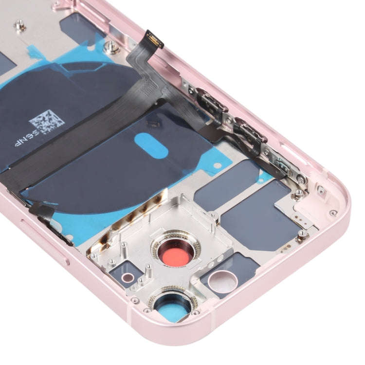 For iPhone 13 mini Battery Back Cover with Side Keys & Card Tray & Power + Volume Flex Cable & Wi...