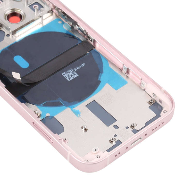 For iPhone 13 mini Battery Back Cover with Side Keys & Card Tray & Power + Volume Flex Cable & Wi...
