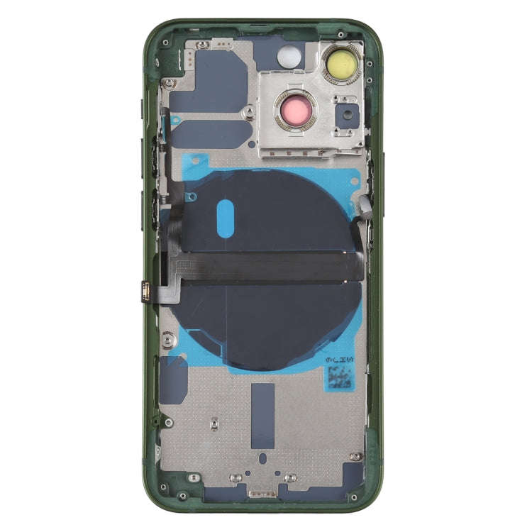 For iPhone 13 mini Battery Back Cover with Side Keys & Card Tray & Power + Volume Flex Cable & Wi...