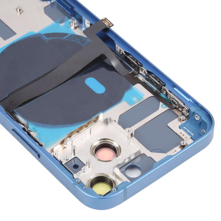 For iPhone 13 mini Battery Back Cover with Side Keys & Card Tray & Power + Volume Flex Cable & Wi...