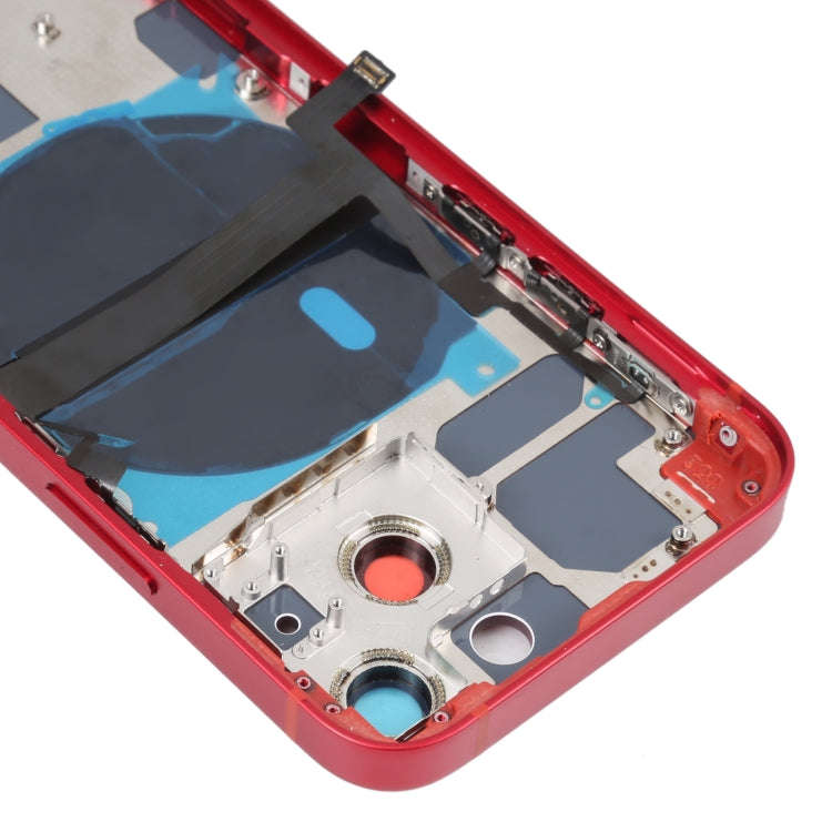For iPhone 13 mini Battery Back Cover with Side Keys & Card Tray & Power + Volume Flex Cable & Wi...