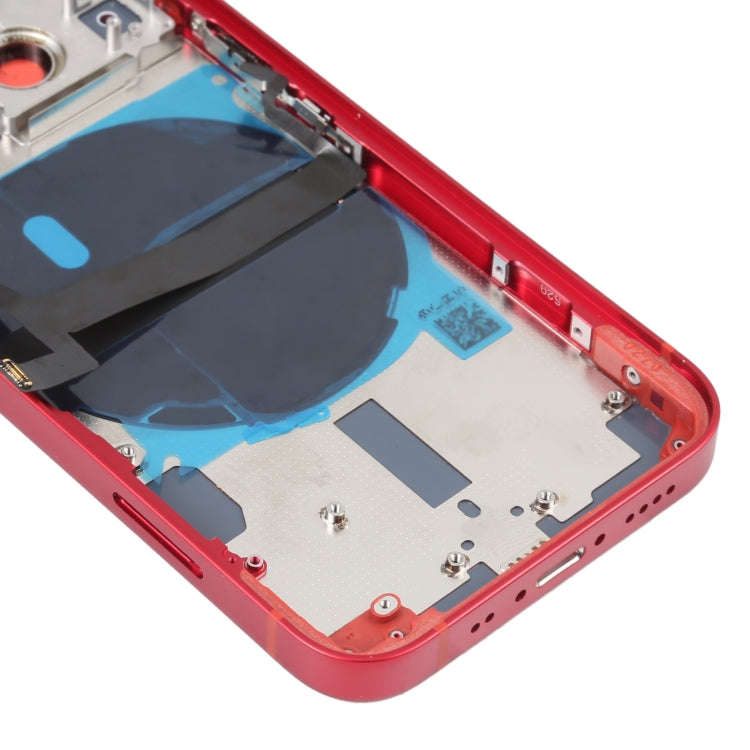 For iPhone 13 mini Battery Back Cover with Side Keys & Card Tray & Power + Volume Flex Cable & Wi...
