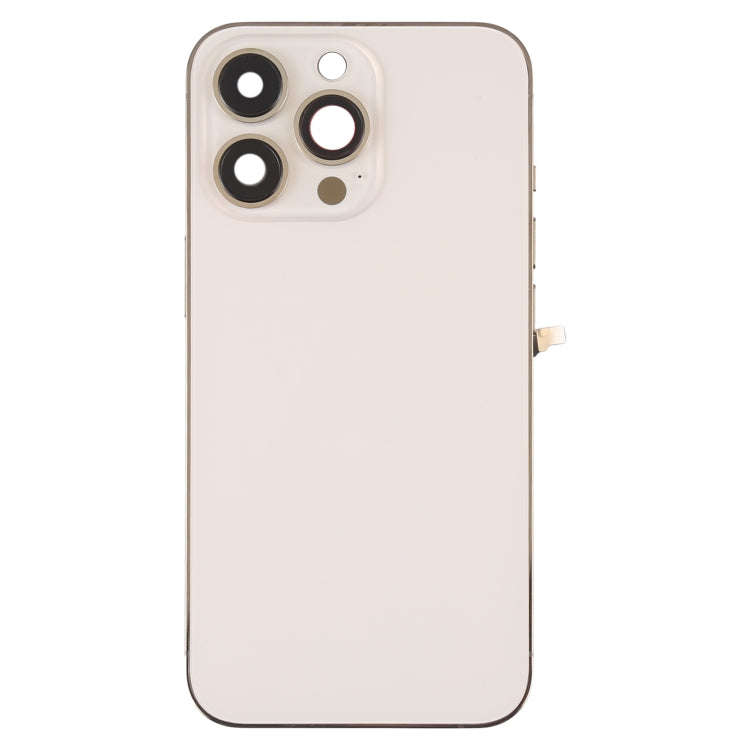 For iPhone 13 Pro Battery Back Cover with Side Keys & Card Tray & Power + Volume Flex Cable & Wir...