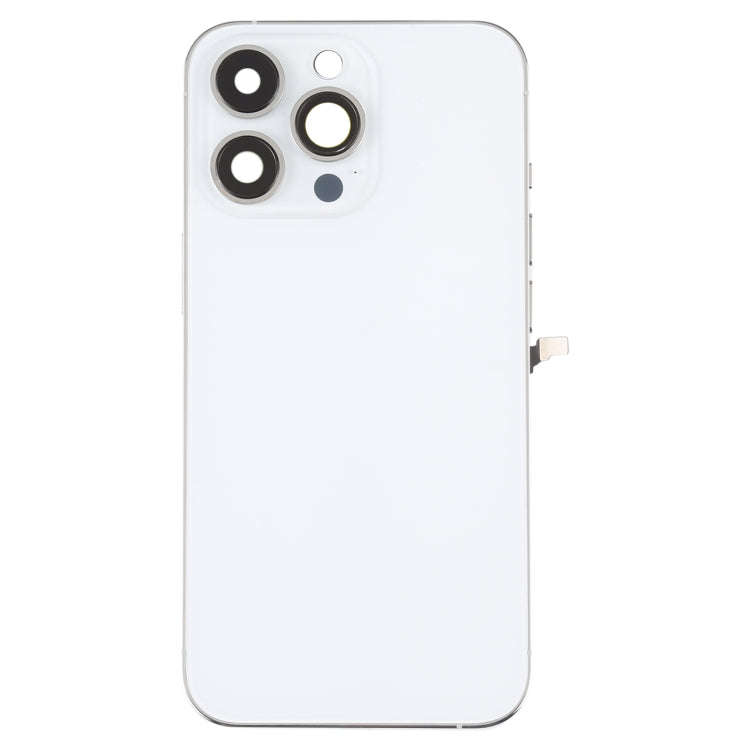 For iPhone 13 Pro Battery Back Cover with Side Keys & Card Tray & Power + Volume Flex Cable & Wir...