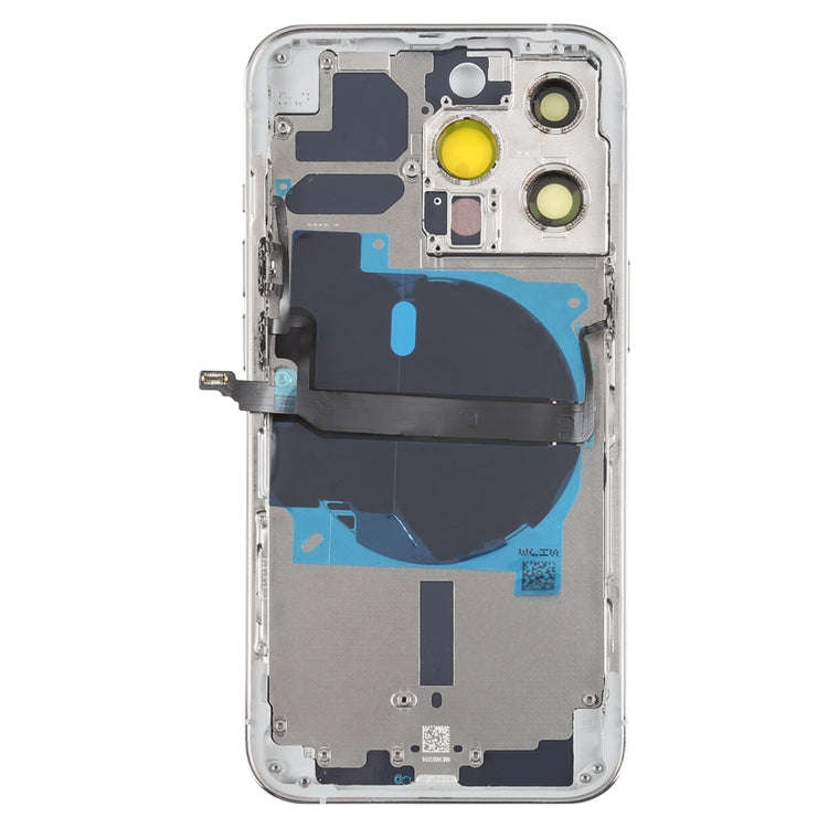 For iPhone 13 Pro Battery Back Cover with Side Keys & Card Tray & Power + Volume Flex Cable & Wir...