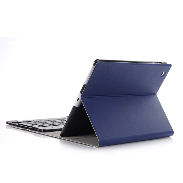A02 for iPad 4 / 3 / 2 Universal Ultra-thin ABS Horizontal Flip Tablet Case + Bluetooth Keyboard(...