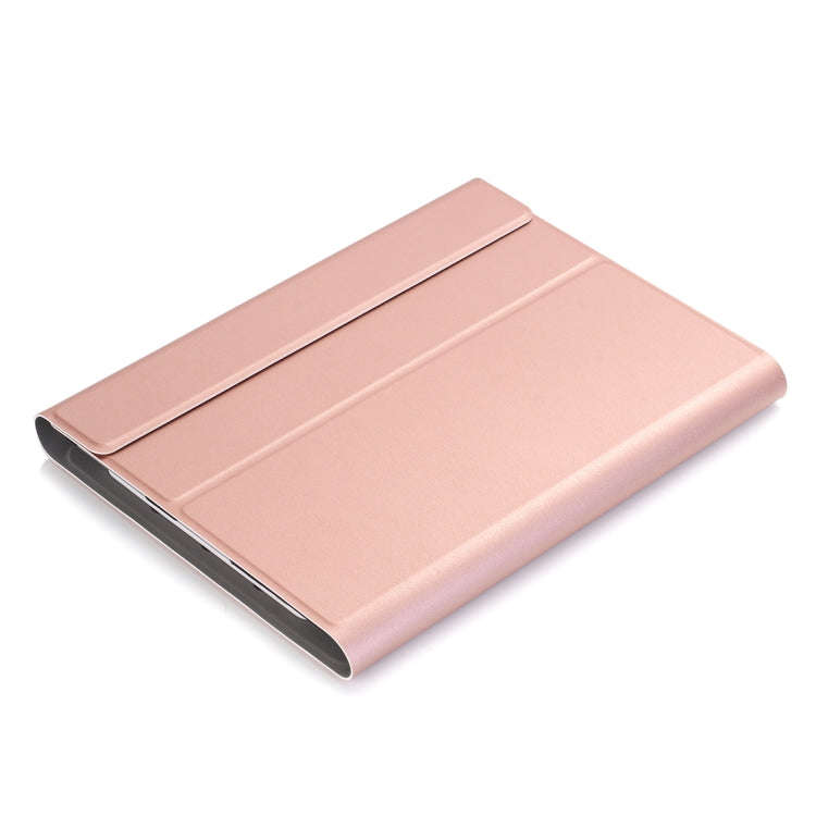 A02 for iPad 4 / 3 / 2 Universal Ultra-thin ABS Horizontal Flip Tablet Case + Bluetooth Keyboard(...