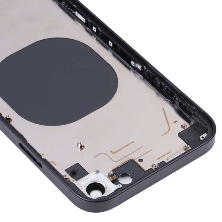 Back Housing Cover with Appearance Imitation of iP14 for iPhone XR(Black)