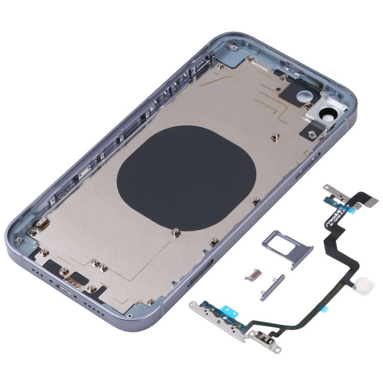 Back Housing Cover with Appearance Imitation of iP14 for iPhone XR(Blue)