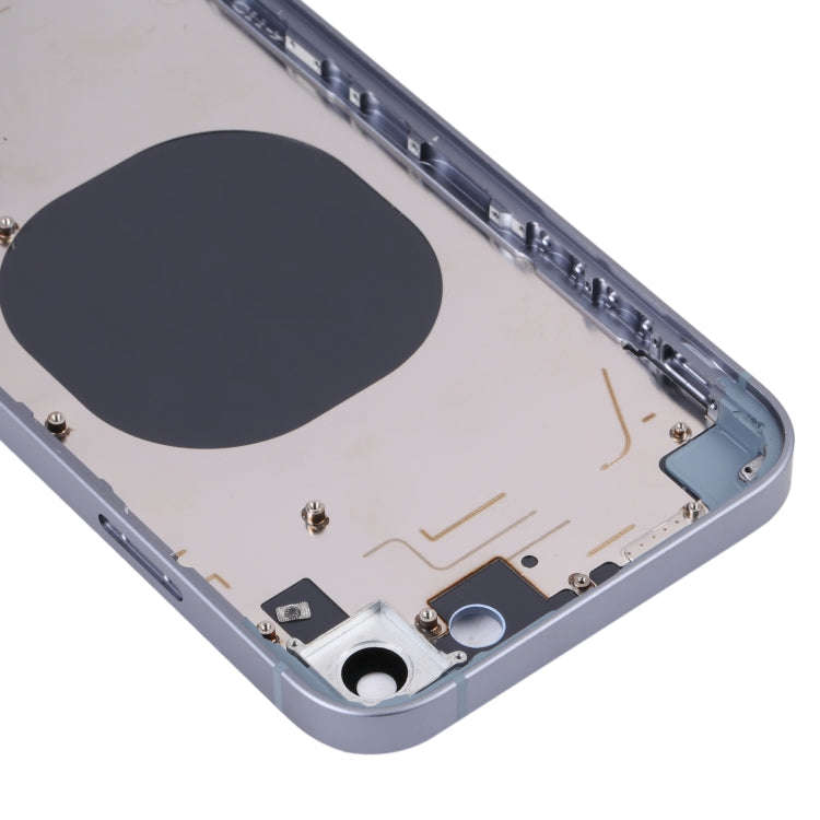 Back Housing Cover with Appearance Imitation of iP14 for iPhone XR(Blue)