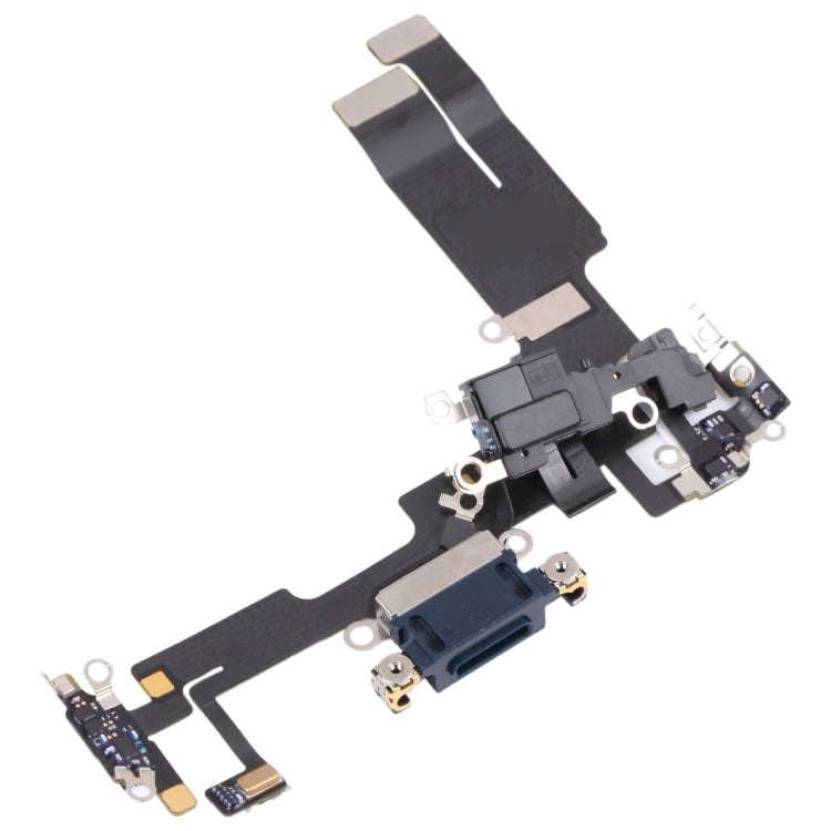 For iPhone 14 Original Charging Port Flex Cable (Dark Blue)