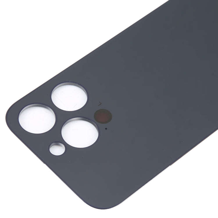 Easy Replacement Big Camera Hole Glass Back Battery Cover for iPhone 14 Pro(Purple)