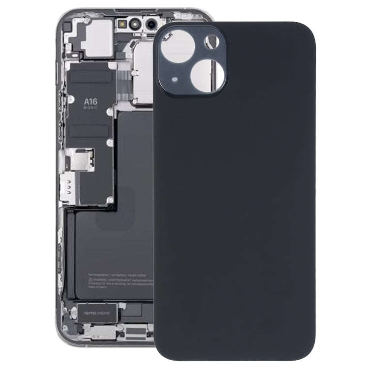 For iPhone 14 Plus Battery Back Cover(Black)