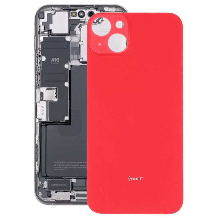 For iPhone 14 Plus Battery Back Cover(Red)