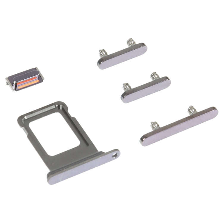 SIM Card Tray + Side Keys for iPhone 14 Pro(Purple)