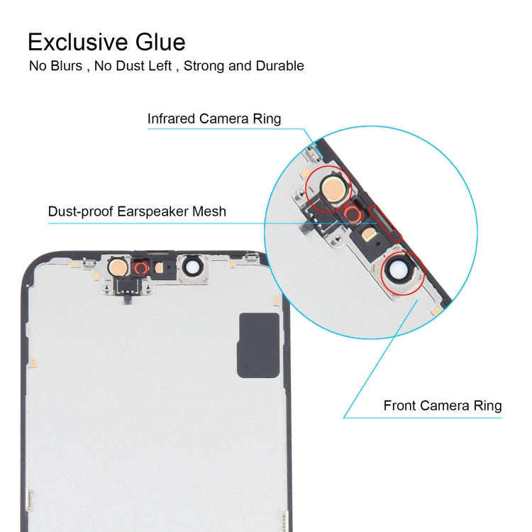 For iPhone 14 Original Super Retina XDR OLED Screen