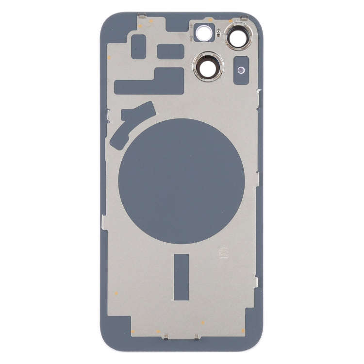 For iPhone 14 Back Housing Cover with Camera Lens(Purple)