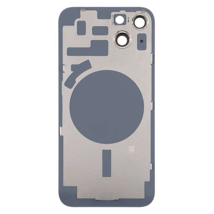 For iPhone 14 Plus Back Housing Cover with Camera Lens(Black)