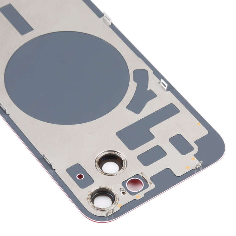 For iPhone 14 Plus Back Housing Cover with Camera Lens(Red)