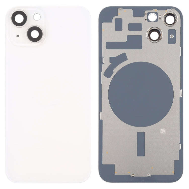 For iPhone 14 Plus Back Housing Cover with Camera Lens(White)
