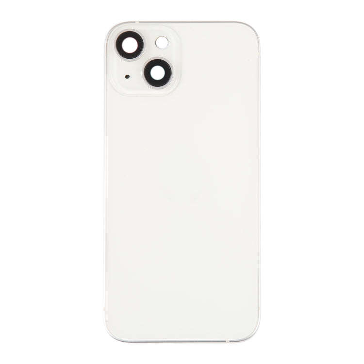 For iPhone 14 Battery Back Cover with Middle Frame / Side Keys(Gold)