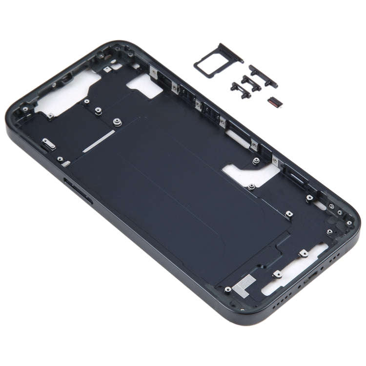 For iPhone 14 Middle Frame with Side Keys (Black)