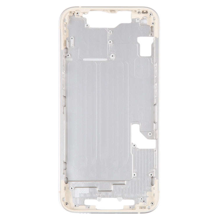 For iPhone 14 Middle Frame with Side Keys (Gold)