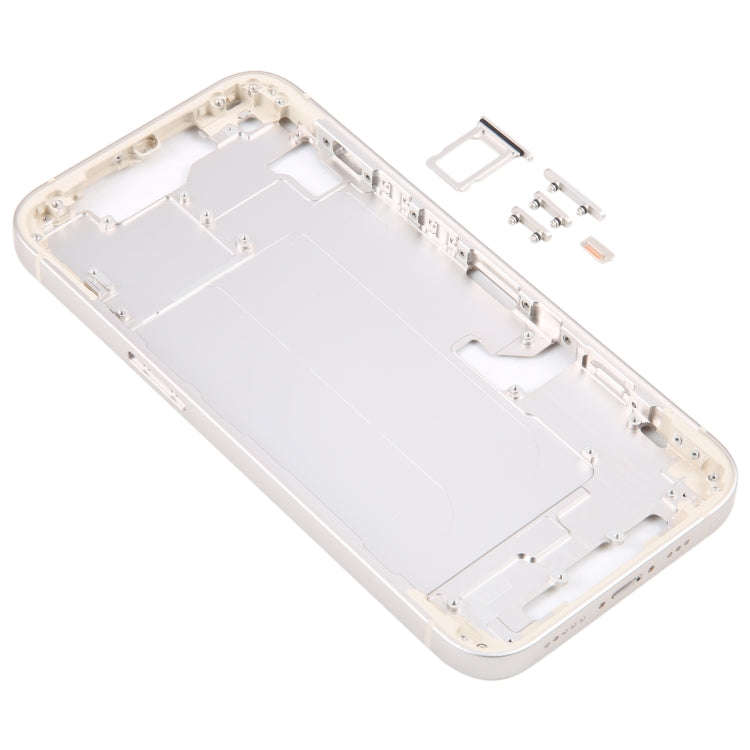 For iPhone 14 Middle Frame with Side Keys (Gold)