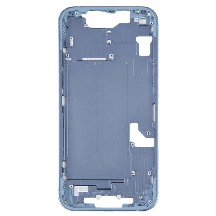 For iPhone 14 Middle Frame with Side Keys (Blue)