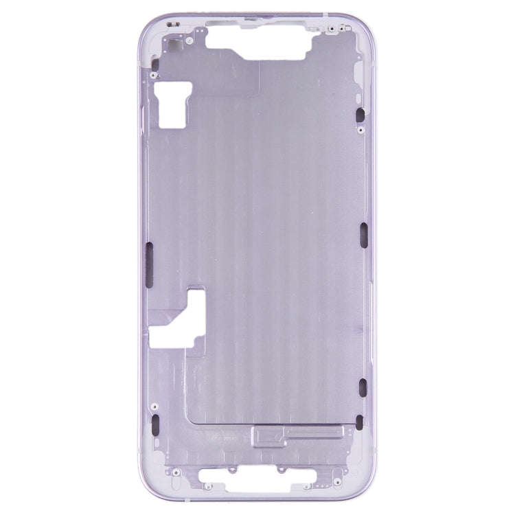 For iPhone 14 Middle Frame with Side Keys (Purple)