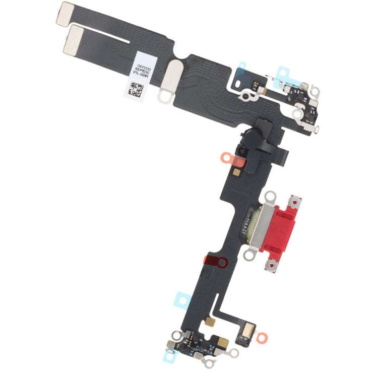 For iPhone 14 Plus Original Charging Port Flex Cable (Red)