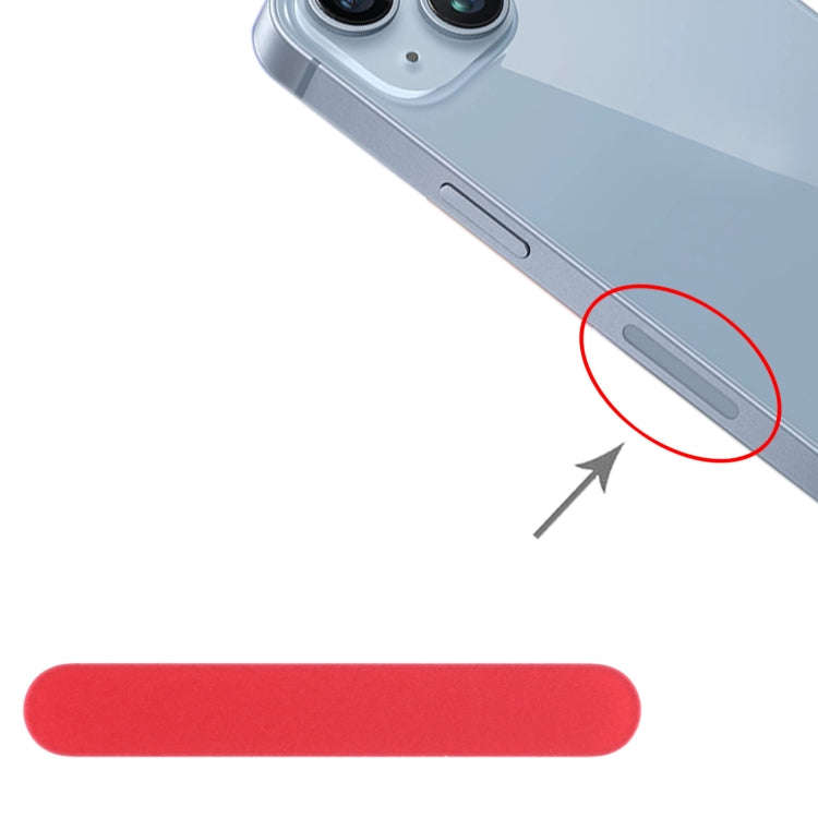 For iPhone 14 / 14 Plus US Edition 5G Signal Antenna Glass Plate (Red)
