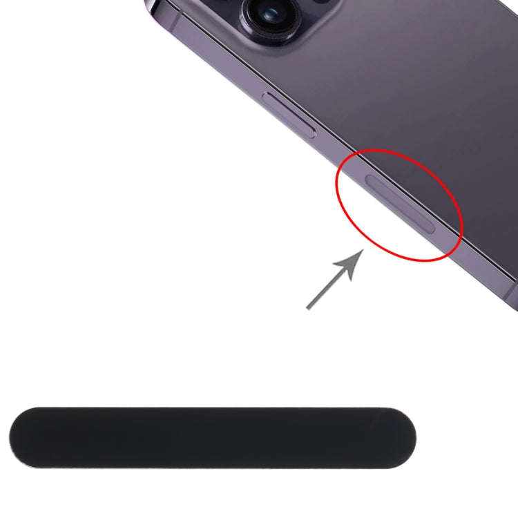 For iPhone 14 Pro / 14 Pro Max US Edition 5G Signal Antenna Glass Plate (Black)