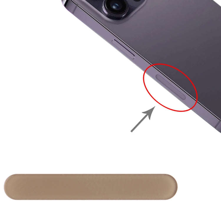 For iPhone 14 Pro / 14 Pro Max US Edition 5G Signal Antenna Glass Plate (Gold)