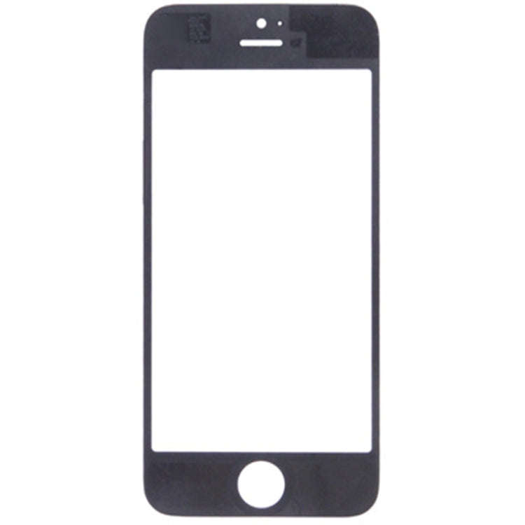 10 PCS for iPhone 5 & 5S Front Screen Outer Glass Lens(Black)