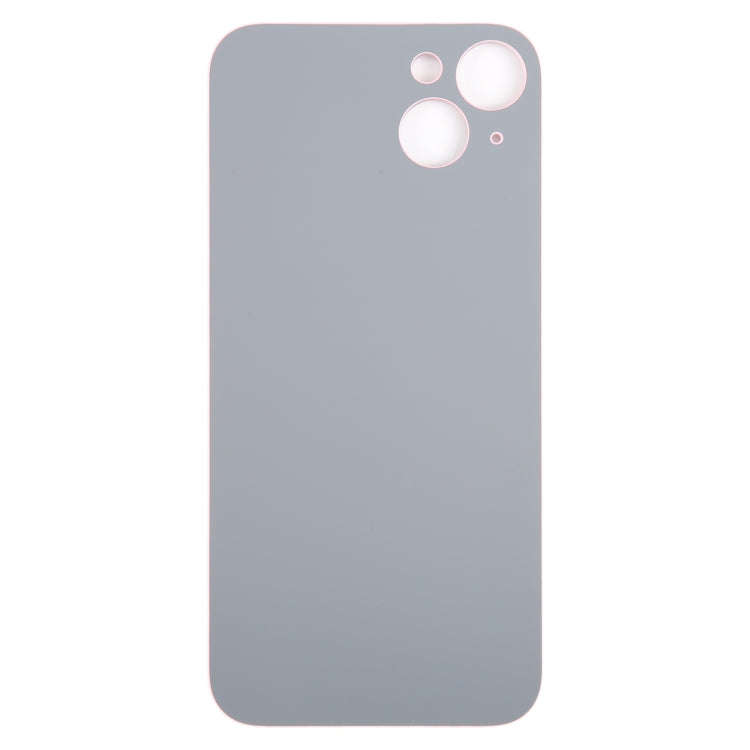 For iPhone 15 Plus Glass Battery Back Cover(Pink)