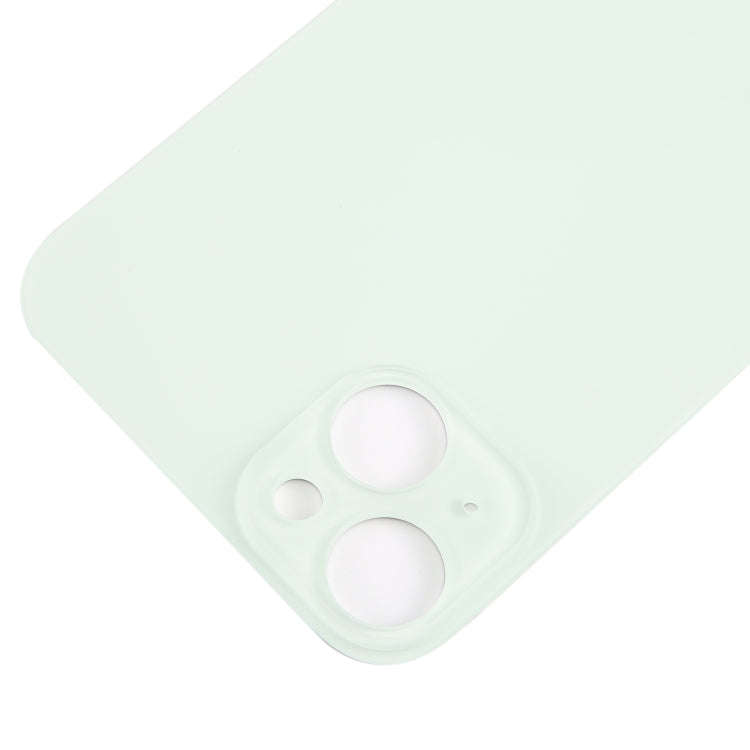 For iPhone 15 Plus Glass Battery Back Cover(Green)