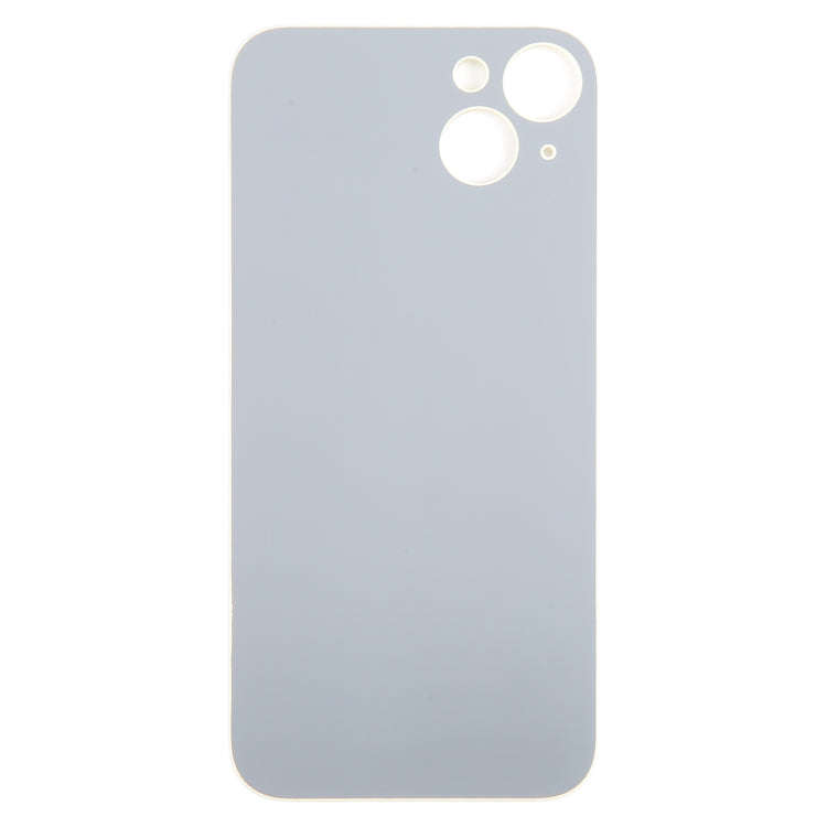 For iPhone 15 Plus Glass Battery Back Cover(Yellow)
