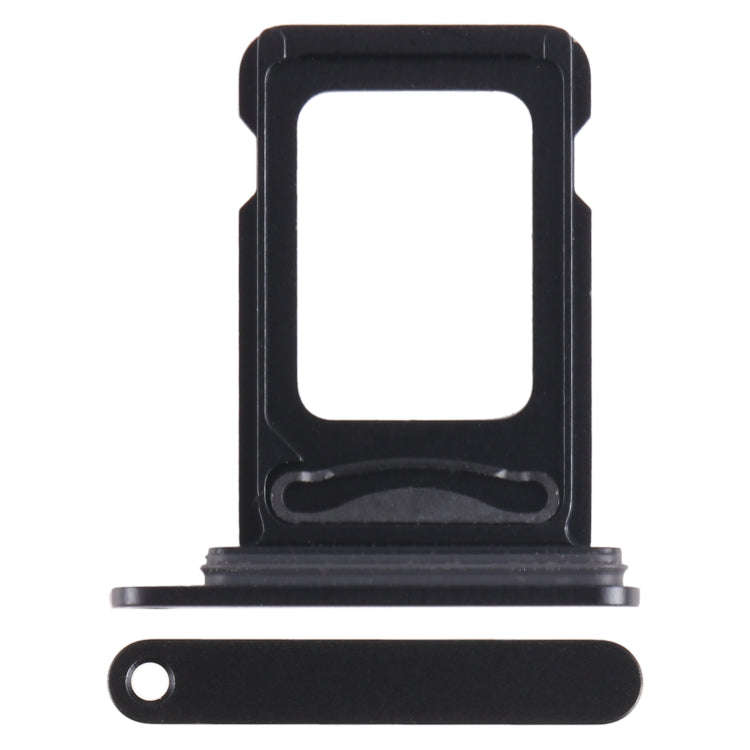 For iPhone 15 Plus SIM + SIM Card Tray (Black)