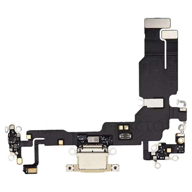 For iPhone 15 Plus Original Charging Port Flex Cable (Yellow)