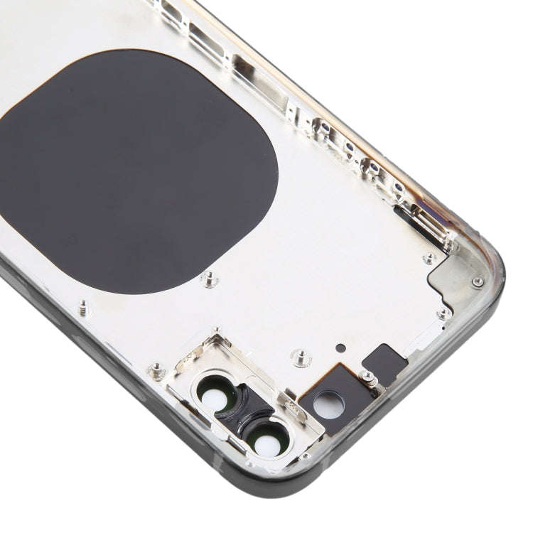 Back Cover with Appearance Imitation of iP15 Pro for iPhone XS(Black)