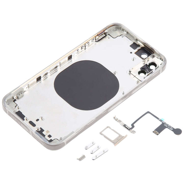 Back Cover with Appearance Imitation of iP15 Pro for iPhone XS(Titanium)