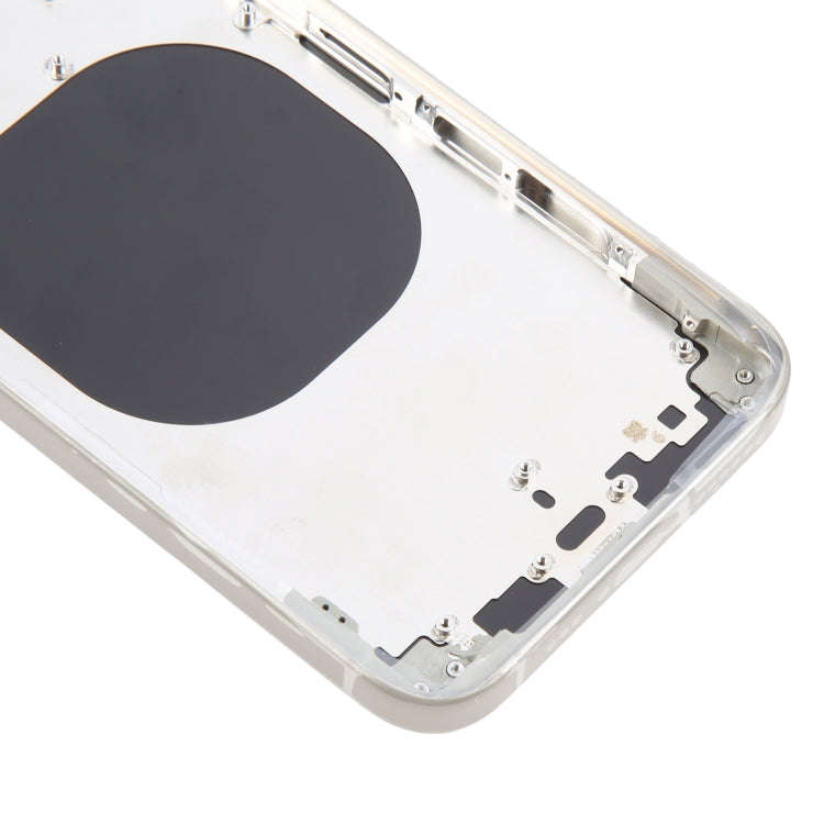 Back Cover with Appearance Imitation of iP15 Pro for iPhone XS(Titanium)
