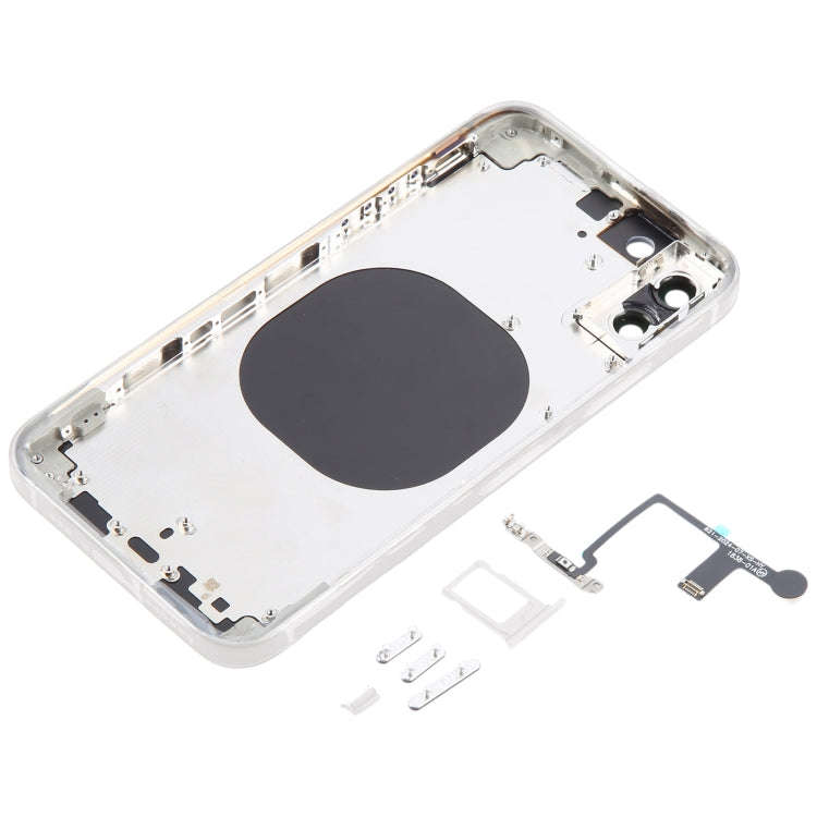 Back Cover with Appearance Imitation of iP15 Pro for iPhone XS(White)